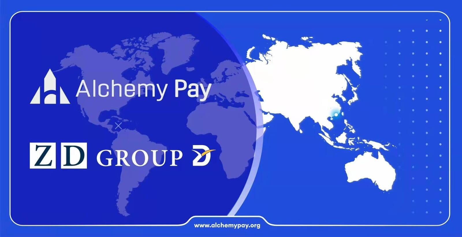 Alchemy Pay與茂埃證券母公司ZD集團合作，共享四張港牌並獲其投資