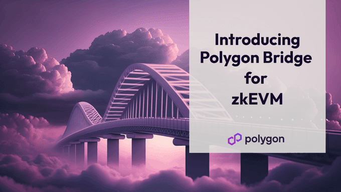 為 Polygon zkEVM 引入的 Polygon Bridge 允許快速取款