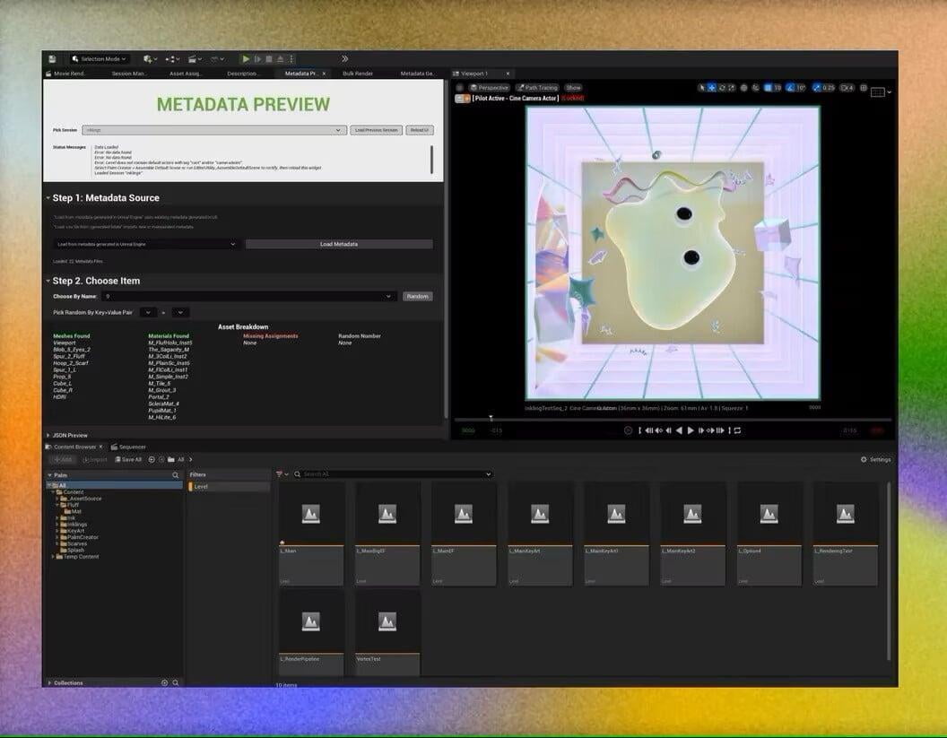 Palm NFT Studio 為創作者推出生成藝術工具