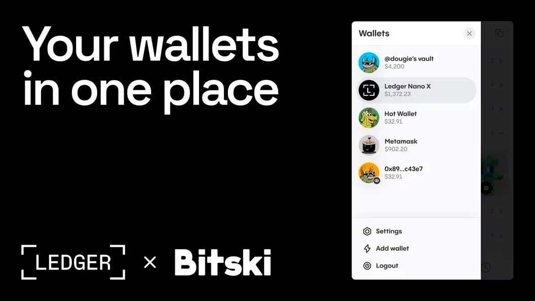 加密錢包 Bitski 利用硬件錢包分類帳使 Web3 更加安全