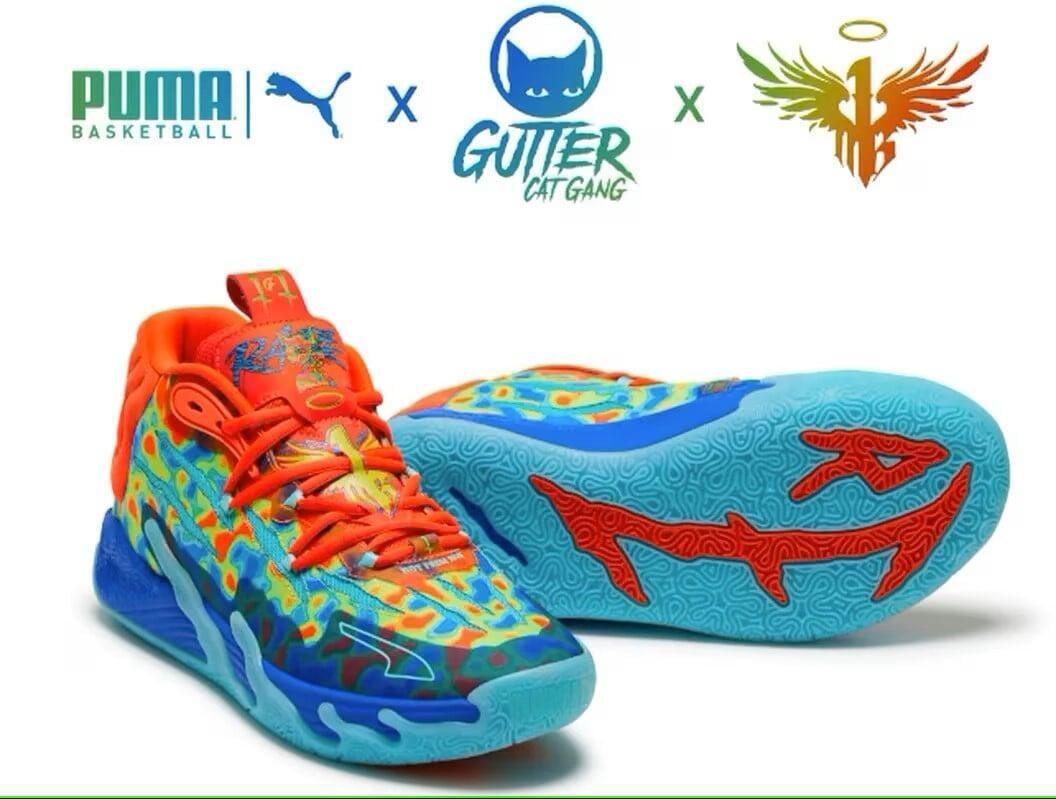 Puma、Gutter Cat Gang 和 LaMelo Ball 聯手推出 NFT 運動鞋