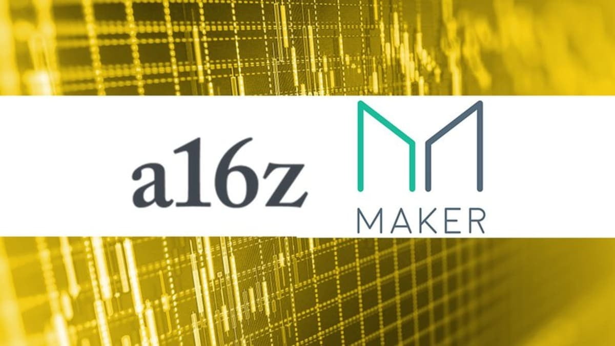 a16z 繼續向 Coinbase 充值 Maker (MKR)