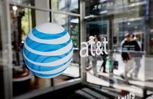 AT&T 前 4 名共同基金持有人